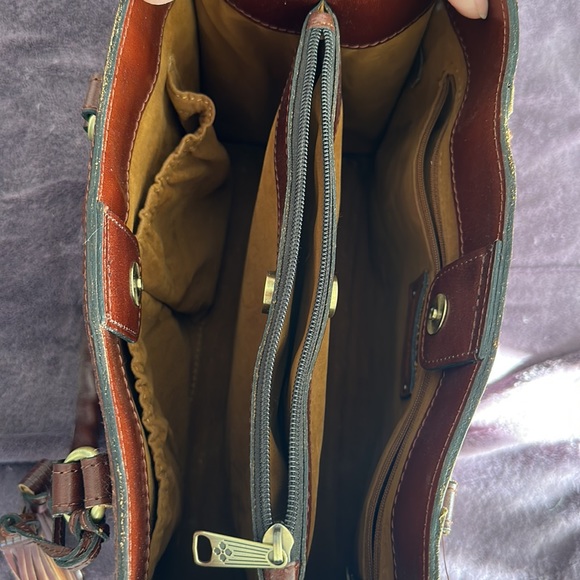 NWT Truly stunning Patricia Nash cutout Adeline Purse, dust bag & strap ALL NEW - Picture 5 of 12